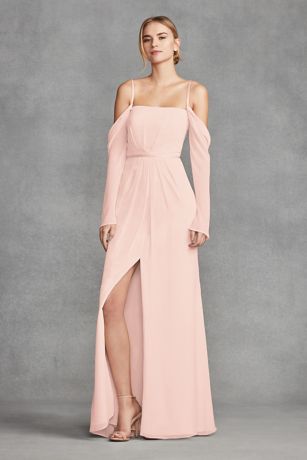 Blush Chiffon Dress